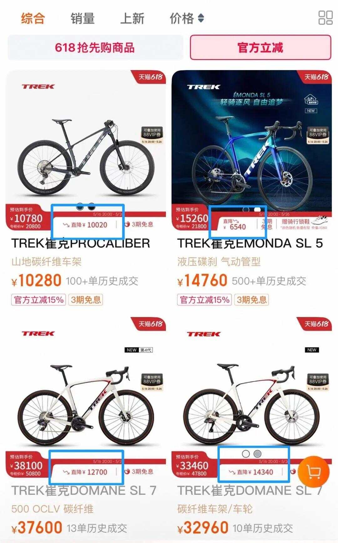 乐鱼电子中高端自行车价钱“大跳水”多款贬价五千元以上(图2)